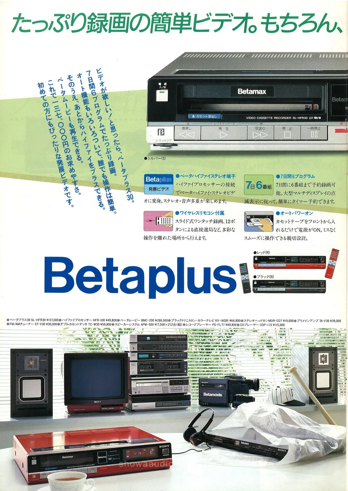 SONY Betaplus July 1984 - доп. 6