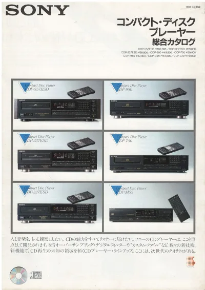 SONY CD Players