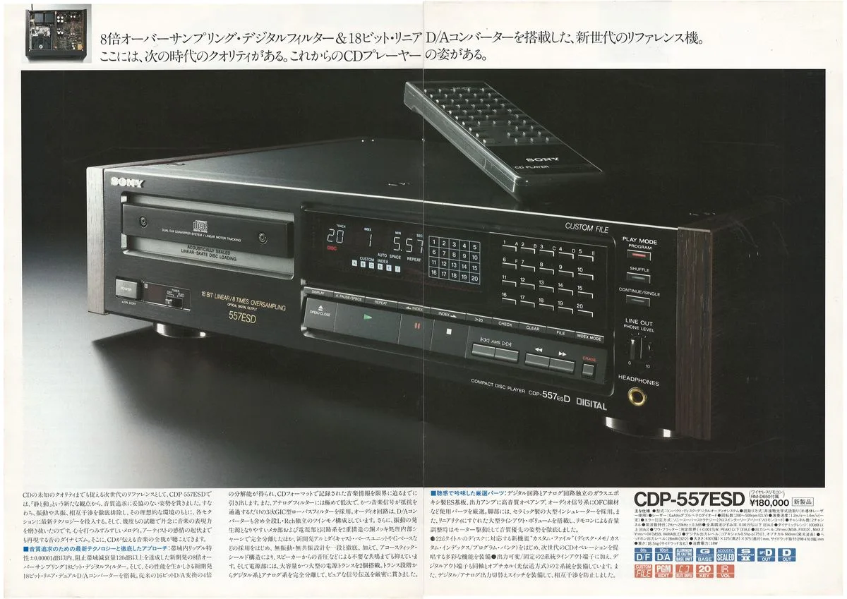 SONY CD Players — 3