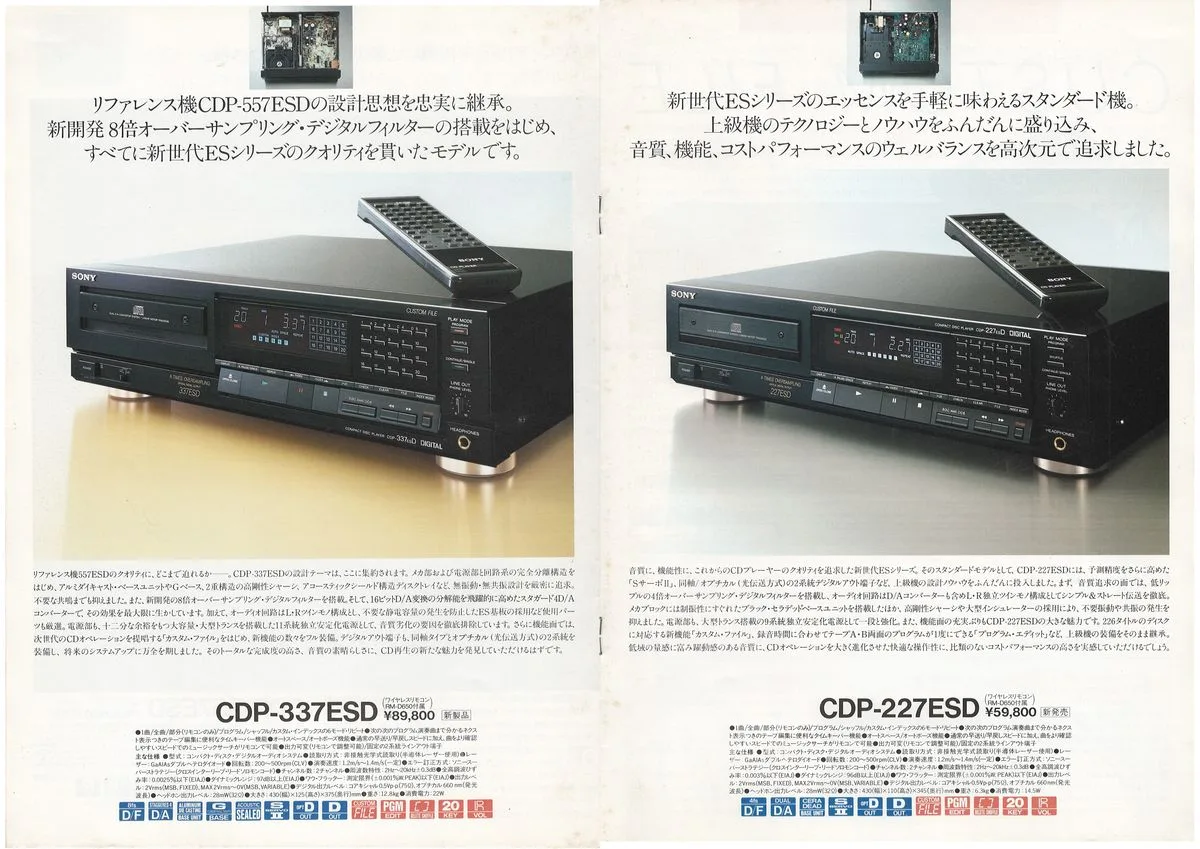 SONY CD Players — 4