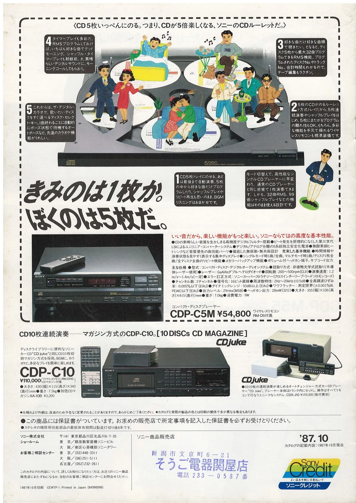 SONY CD Players — 7