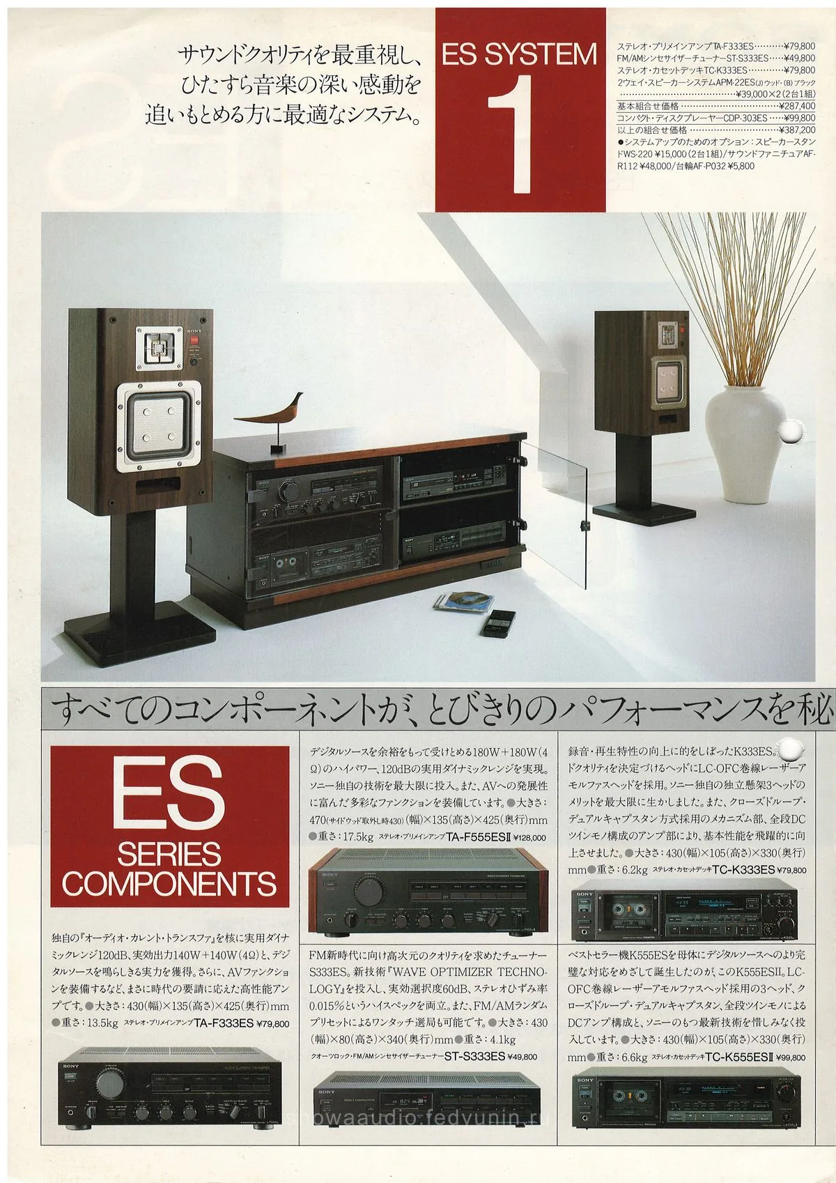 SONY ES Components — extra 1