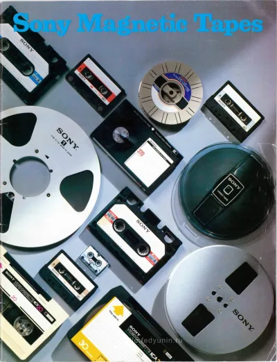 SONY Magnetic Tapes October 1979