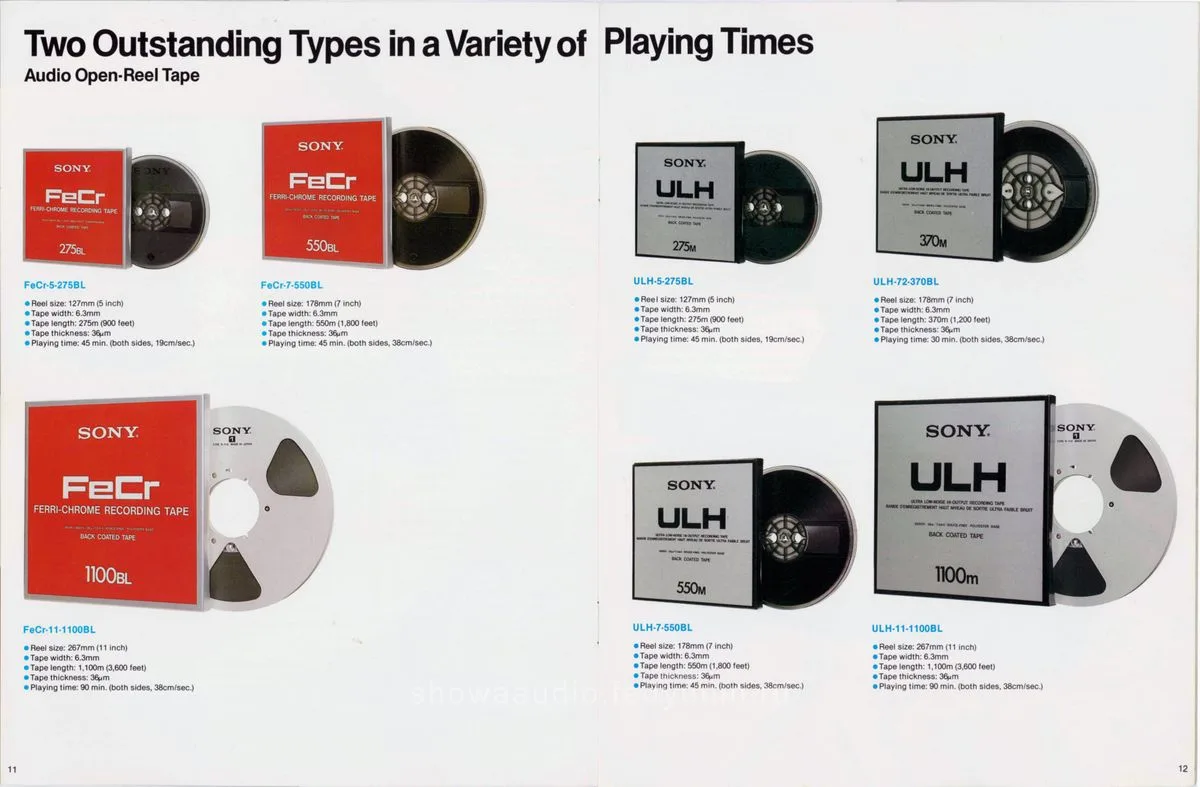 SONY Magnetic Tapes October 1979 - 7