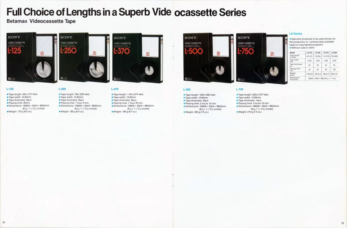 SONY Magnetic Tapes October 1979 - 9
