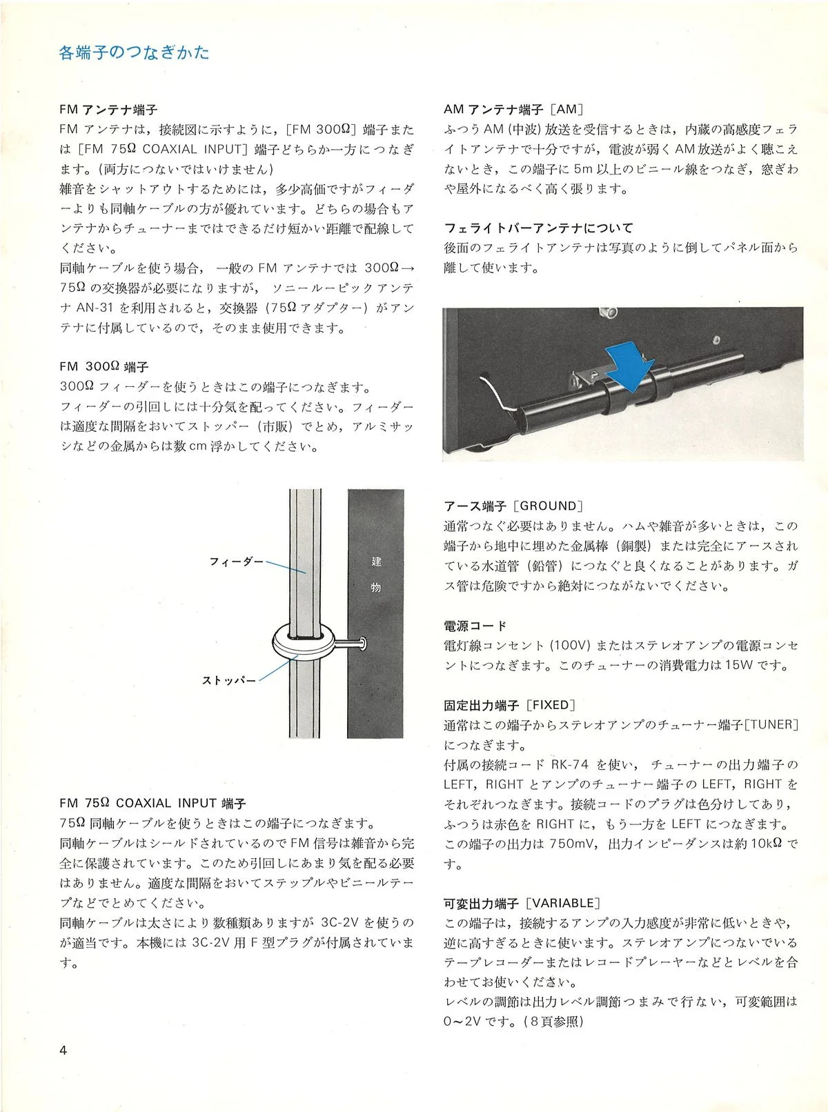 SONY ST-5140 Owner's Manual June 1972 - 6