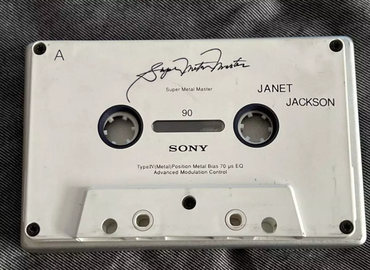 Janet Jackson - not the worst choice for a cassette like this
