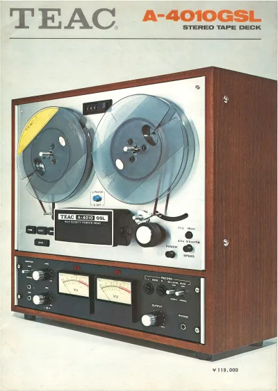 TEAC A-4010GSL Stereo Tape Deck