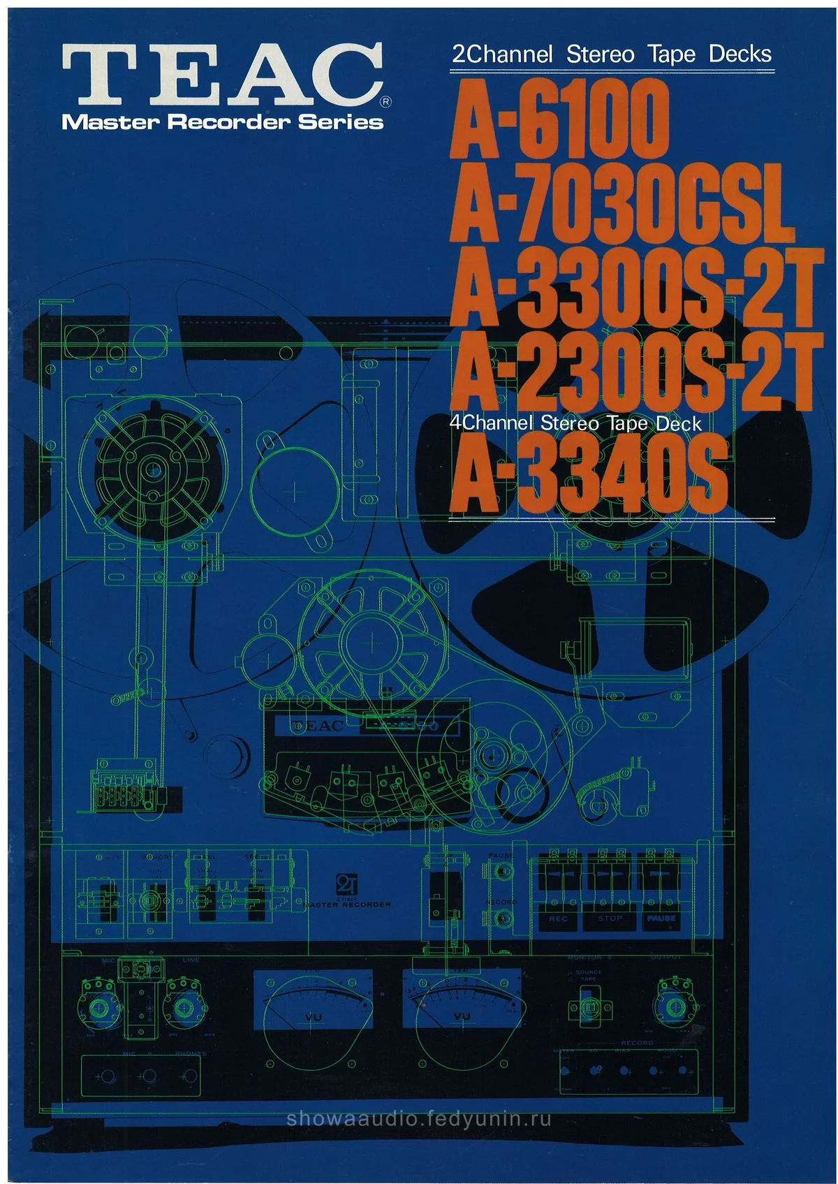 TEAC Master Recorder Series — обложка