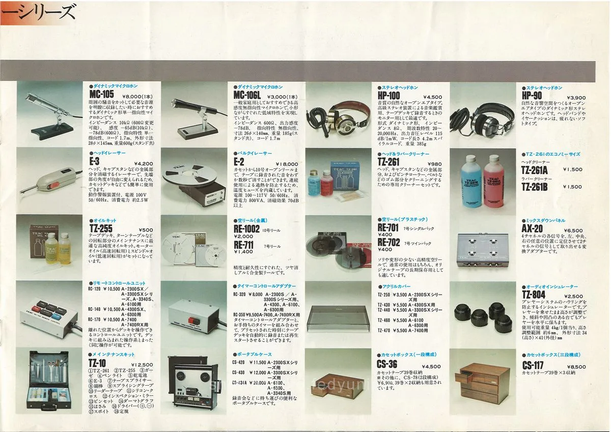 TEAC Open Reel Deck Series — 11