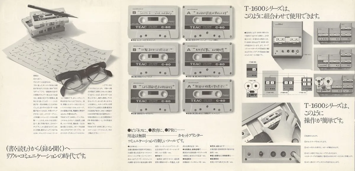 TEAC T-1600 Series Cassette Duplicator — 2