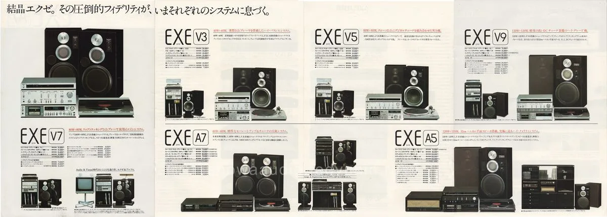 Technics Audio Component System EXE August 1981 - extra 1