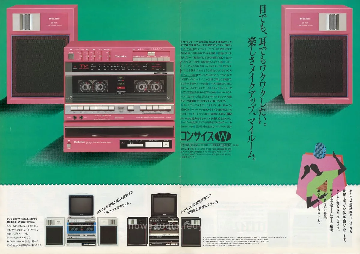 Technics Concise Series Catalog, May 1984 - 4