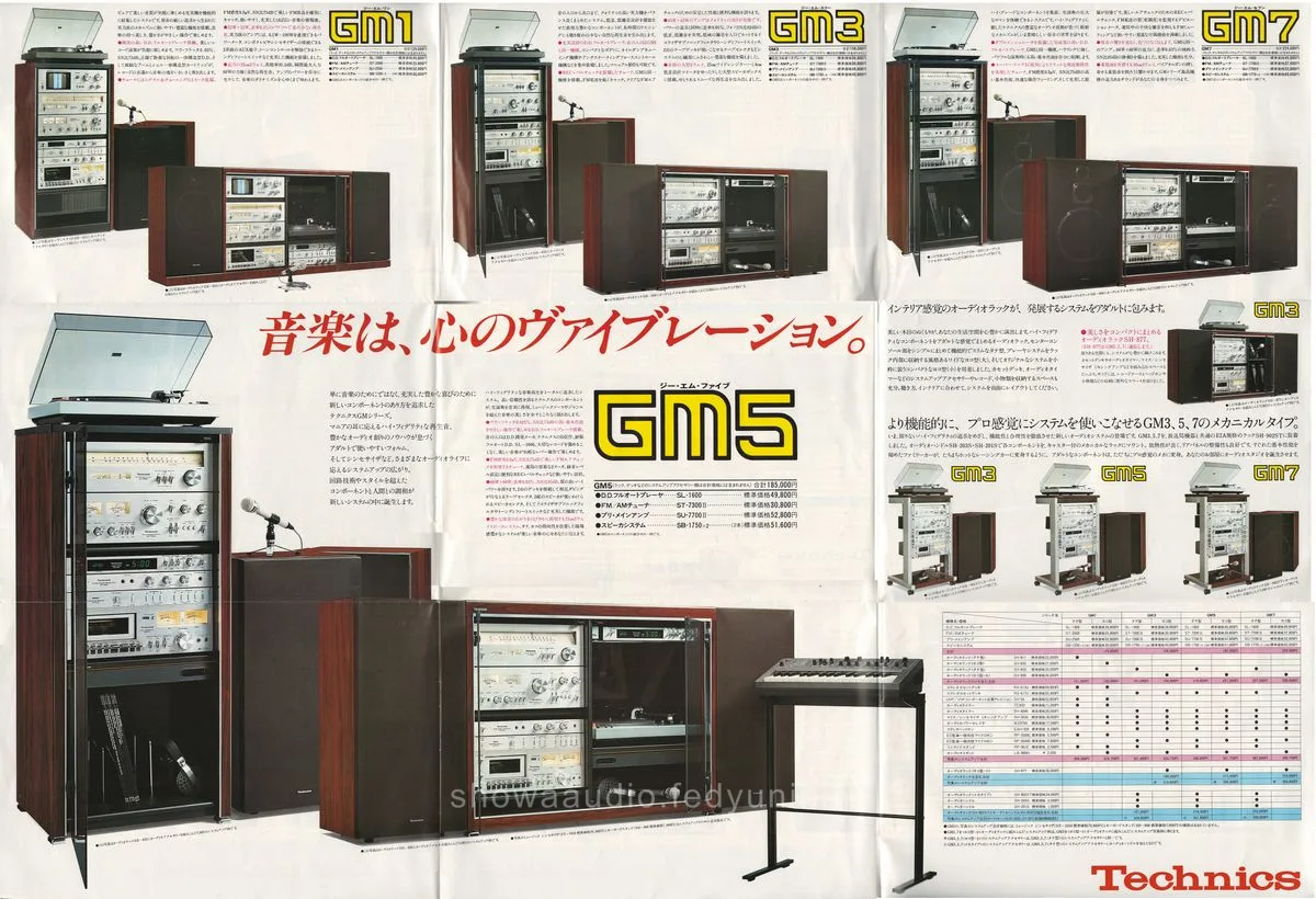 Technics GM Series - extra 3
