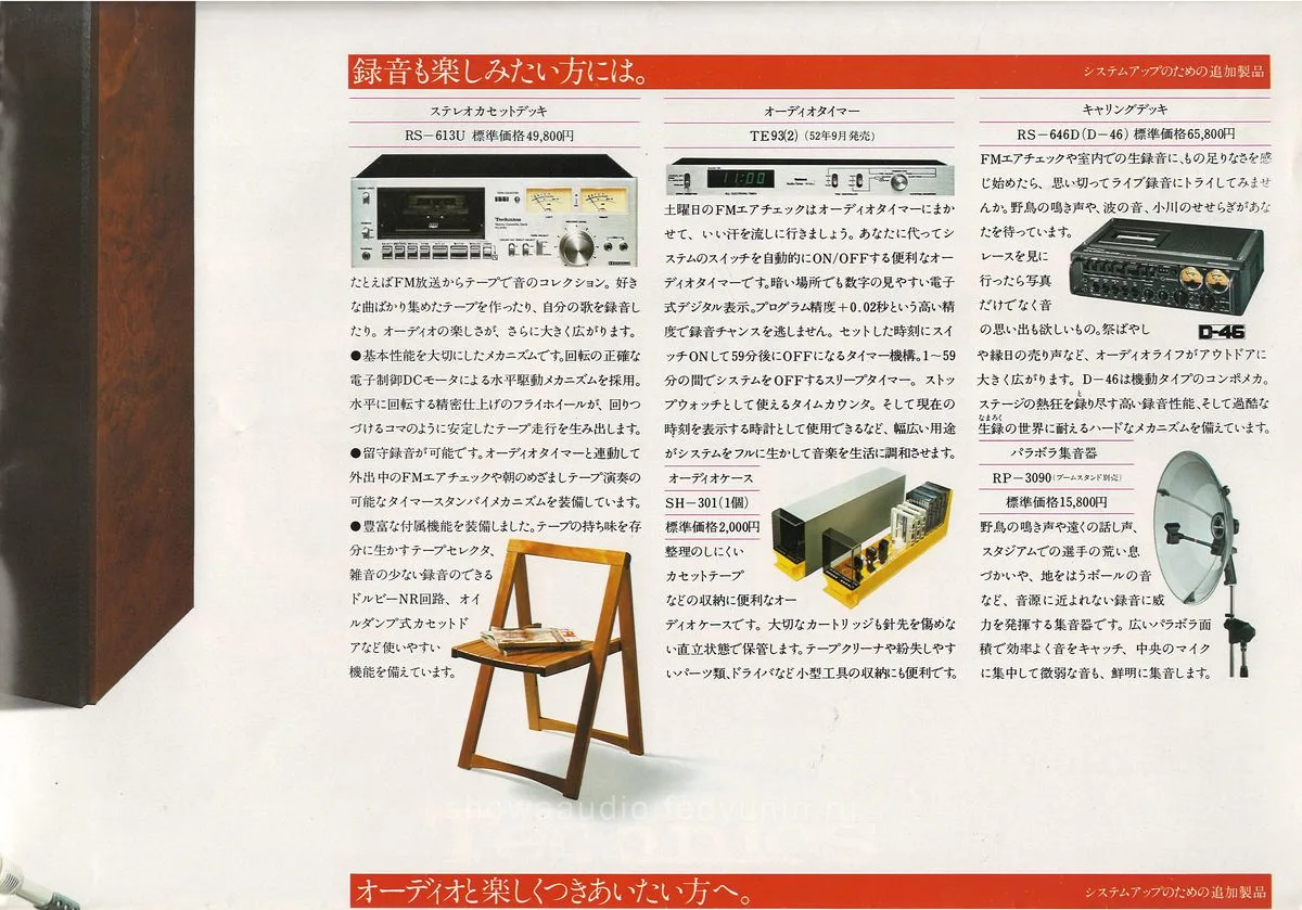 Technics GM1, May 1977 - доп. 8