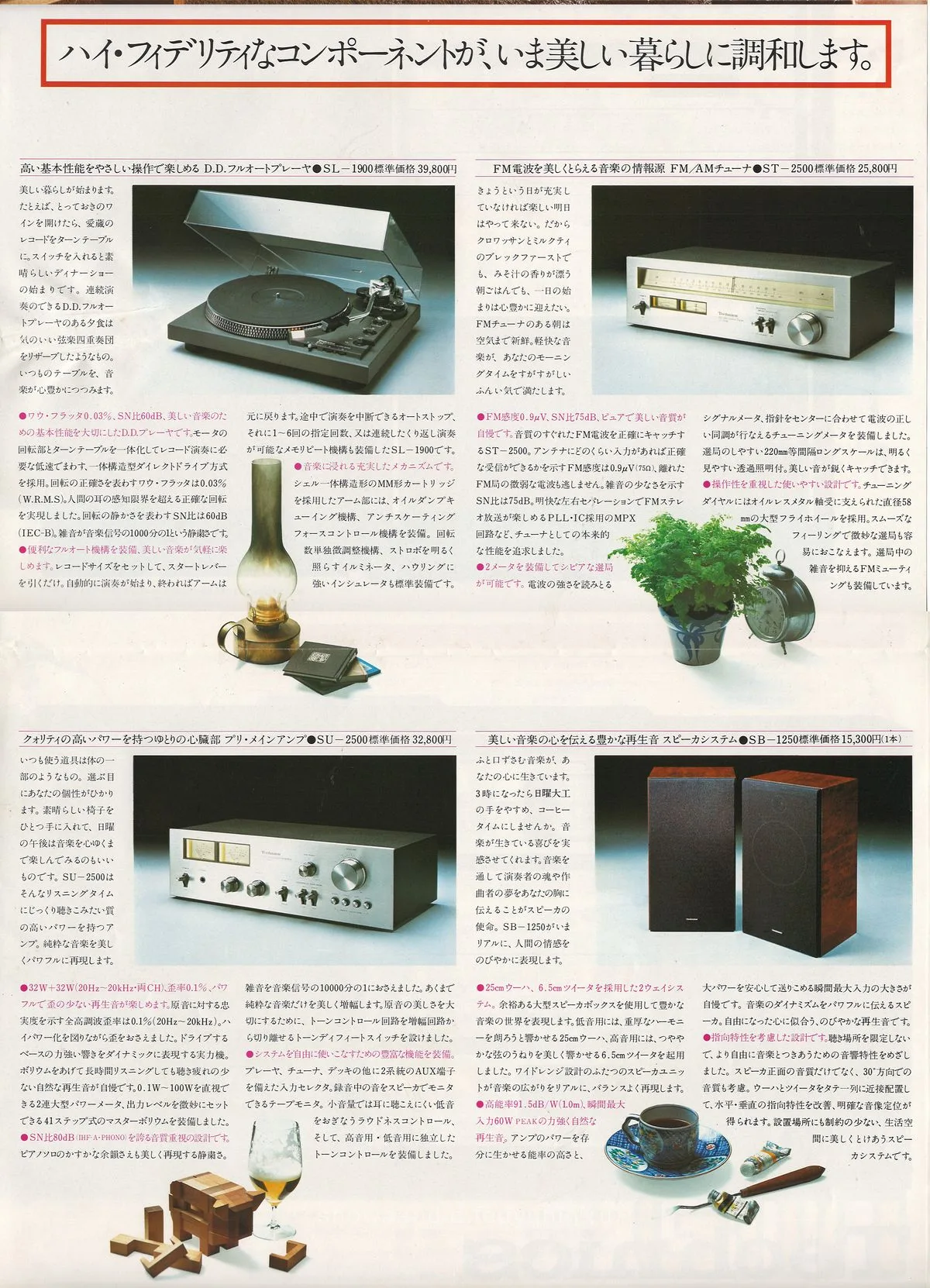 Technics GM1, May 1977 - 3
