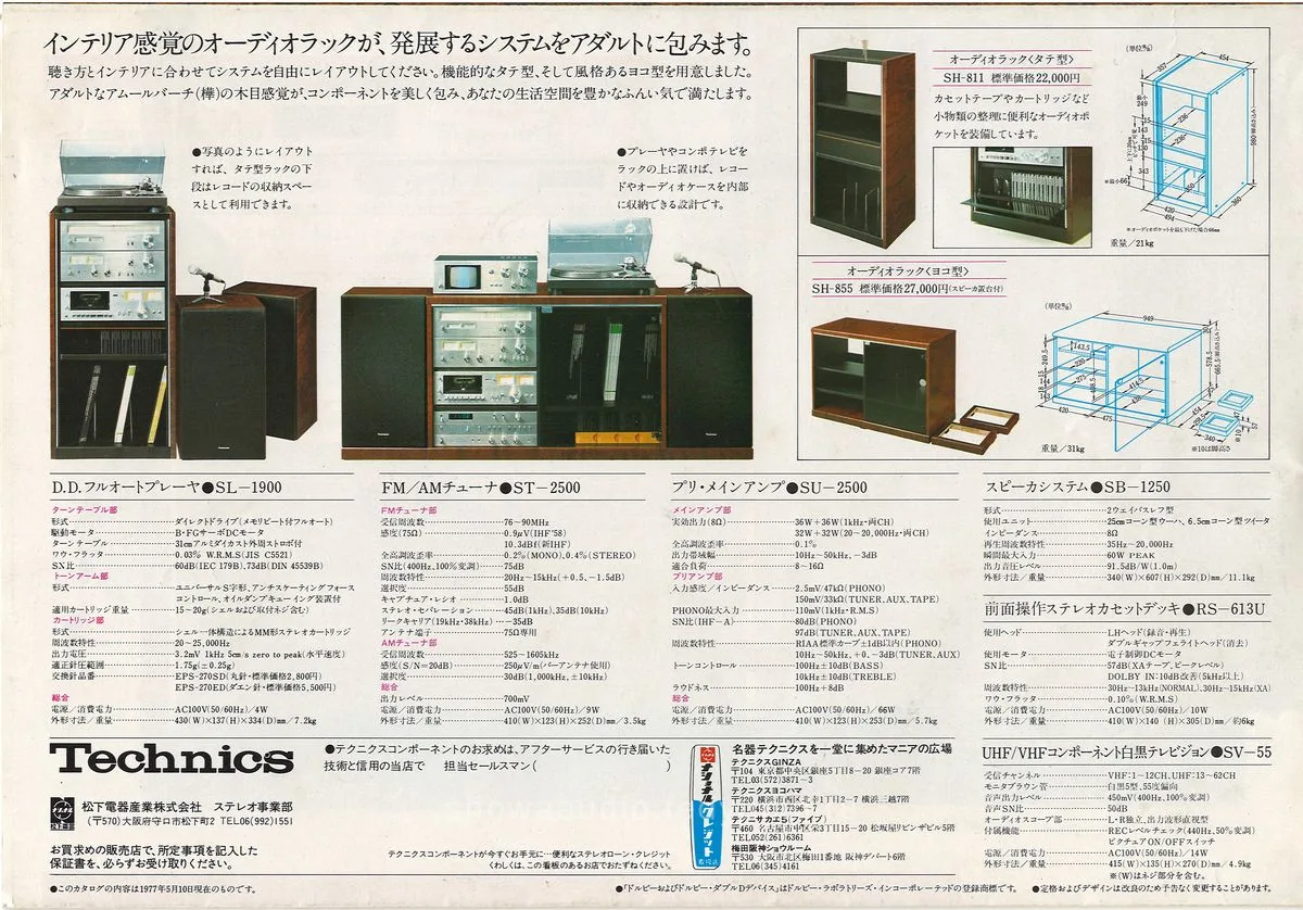 Technics GM1, May 1977 - 5