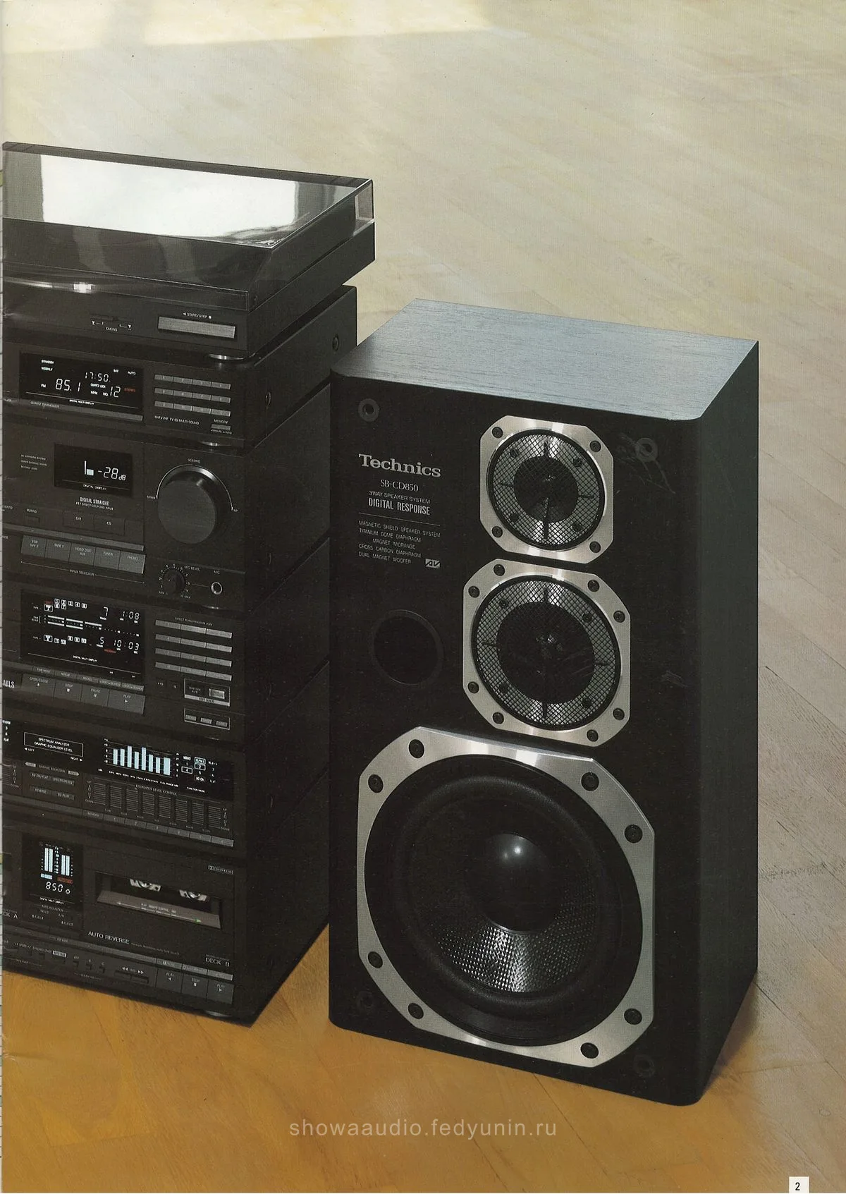 Technics Intelligent Compo September 1987 - extra 2