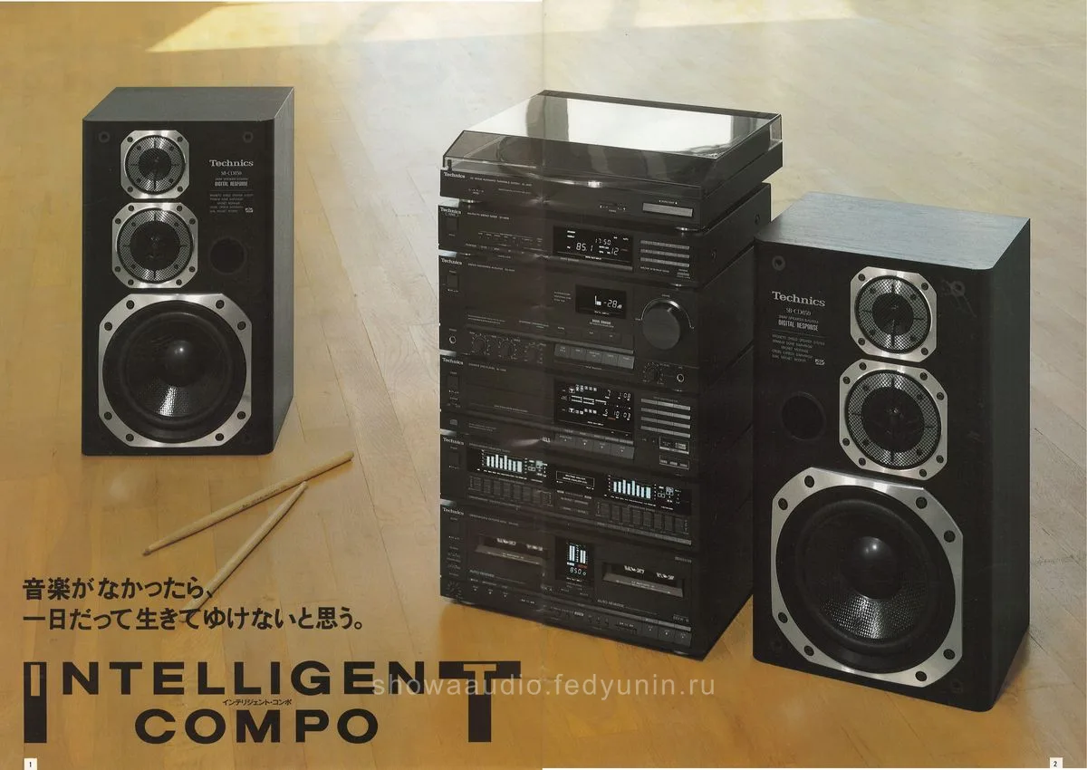 Technics Intelligent Compo September 1987 - 2