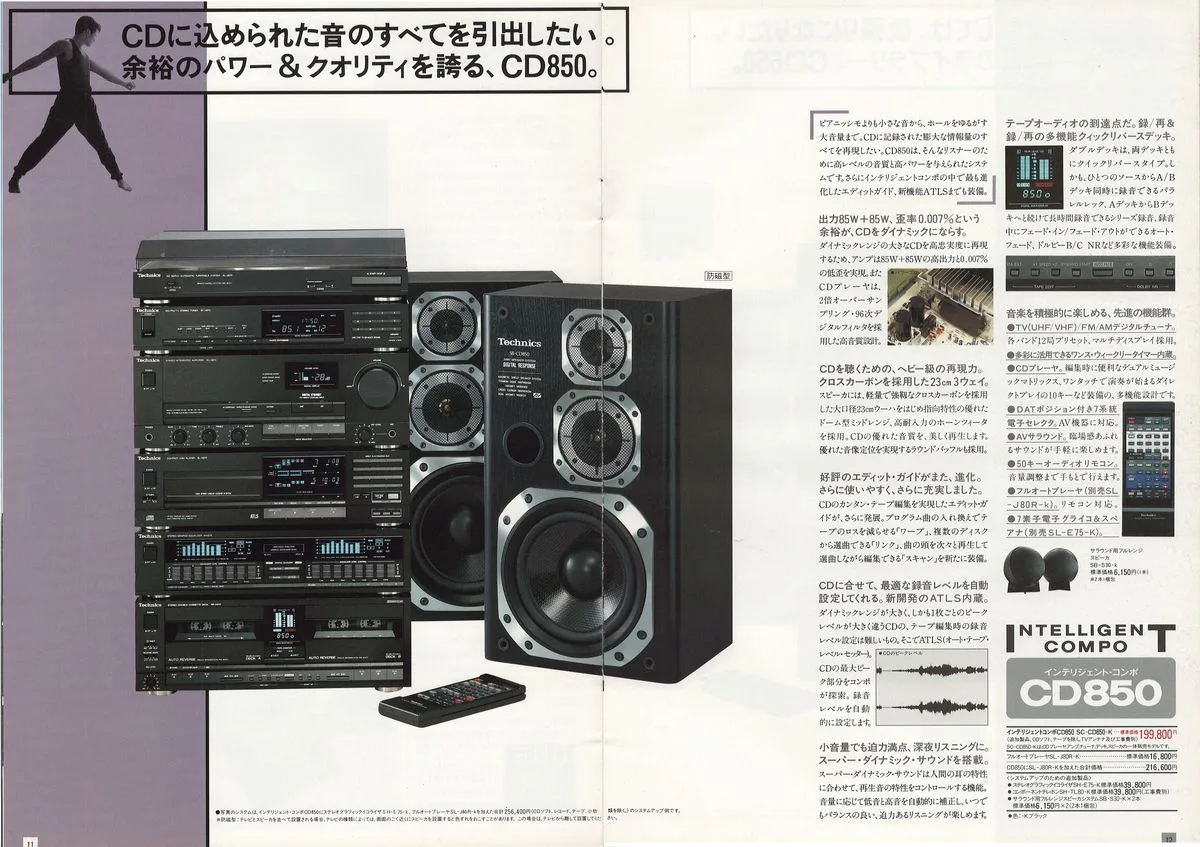 Technics Intelligent Compo September 1987 - 7