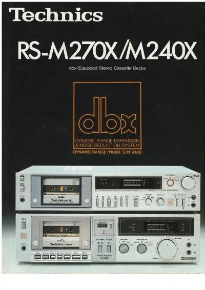Technics RS-M270X/M240X (1981)