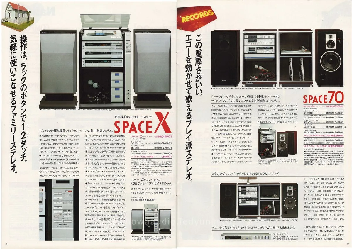 Technics Stereo Catalog, November 1982 - 11