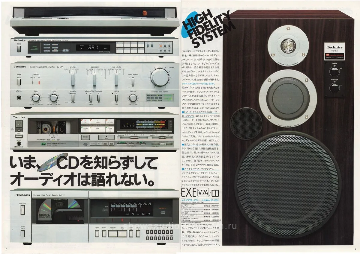 Technics Stereo Catalog, June 1983 - 5