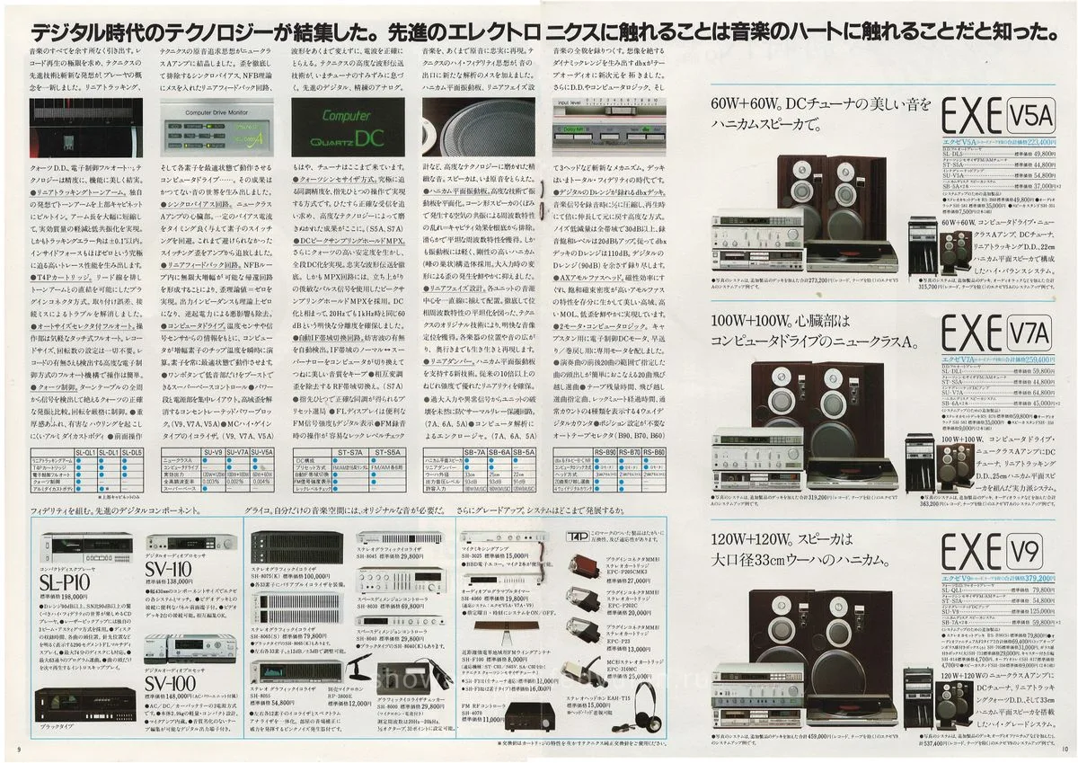Technics Stereo Catalog, June 1983 - 6
