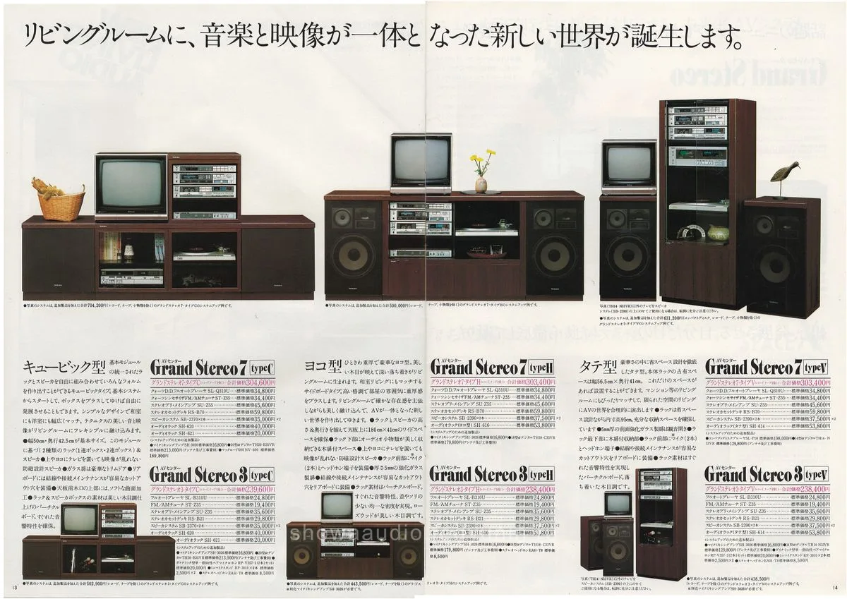 Technics Stereo Catalog, June 1983 - 8
