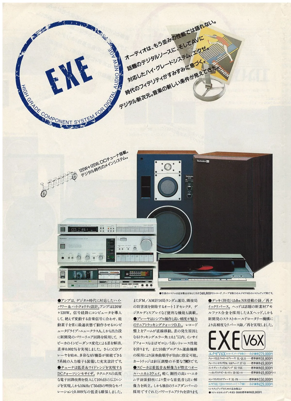 Technics Stereo Catalog, February 1984 - extra 2