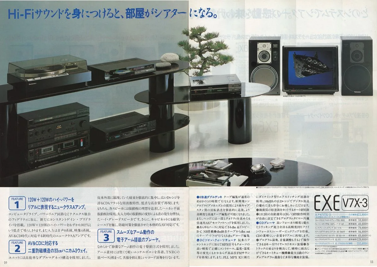 Technics Stereo Catalog 1985.05 — 6