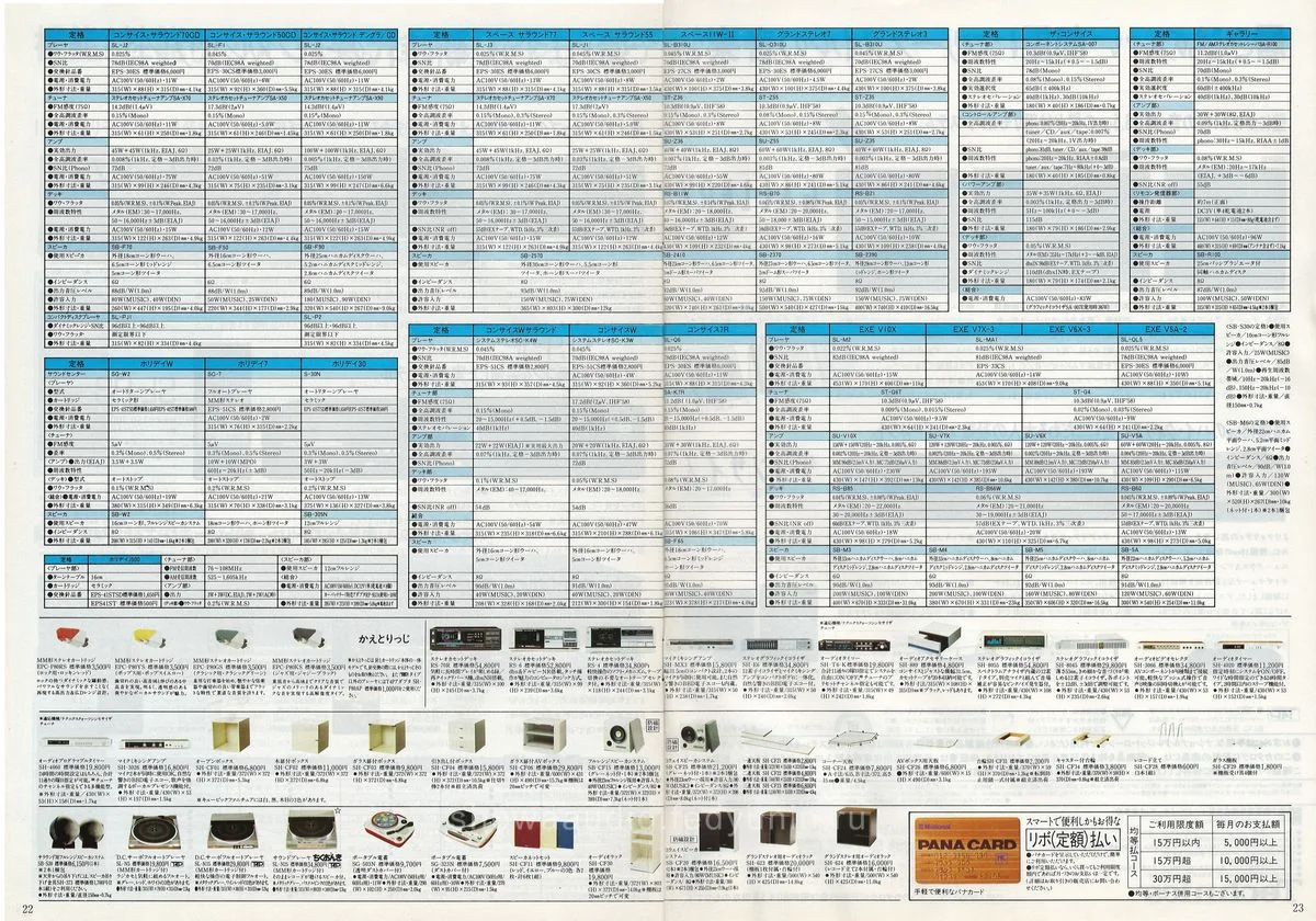 Technics Stereo Catalog 1985.05 — 12
