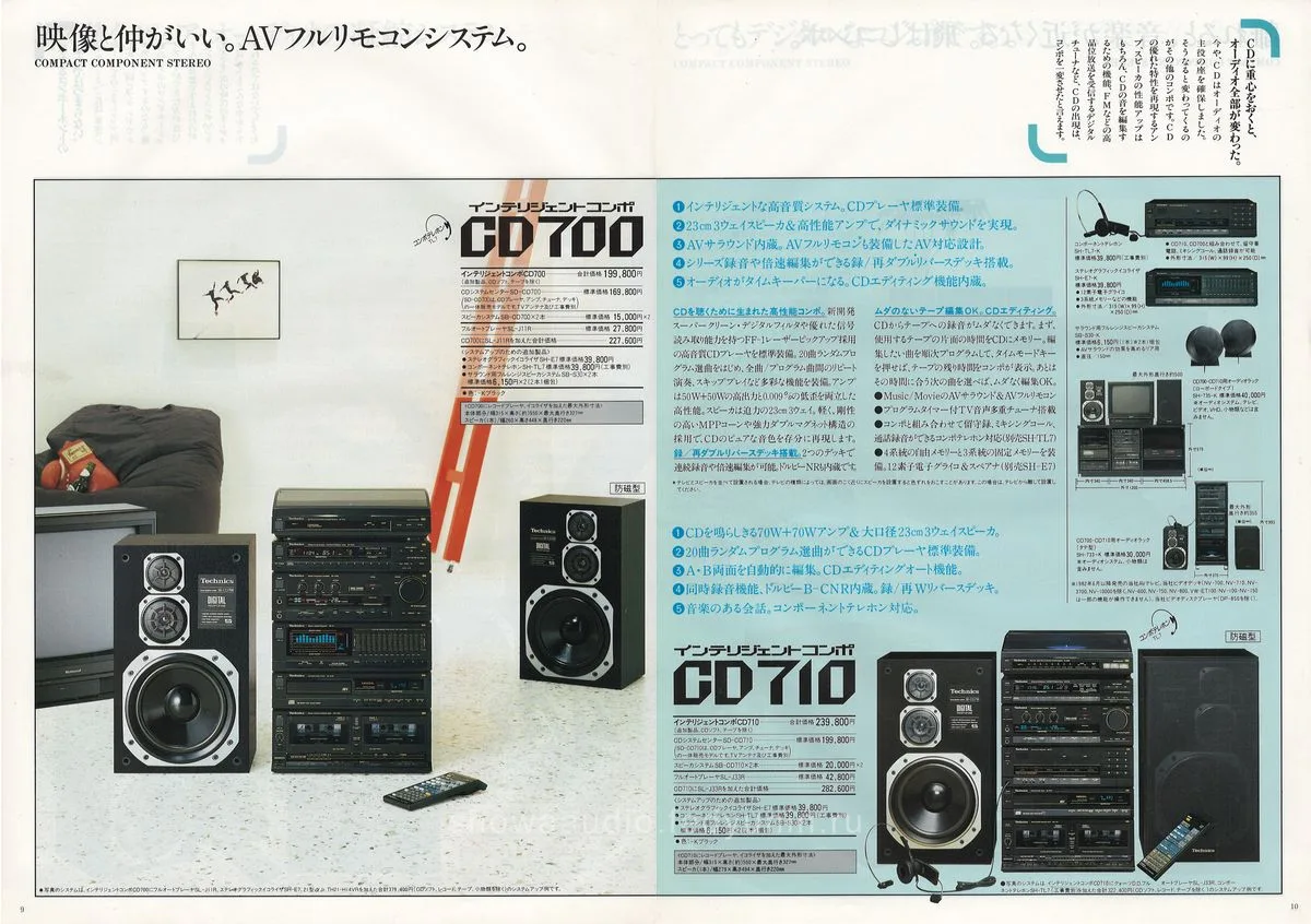 Technics Stereo Catalog January 1987 - 6