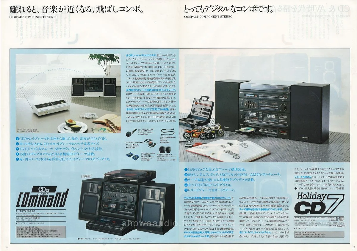 Technics Stereo Catalog January 1987 - 7