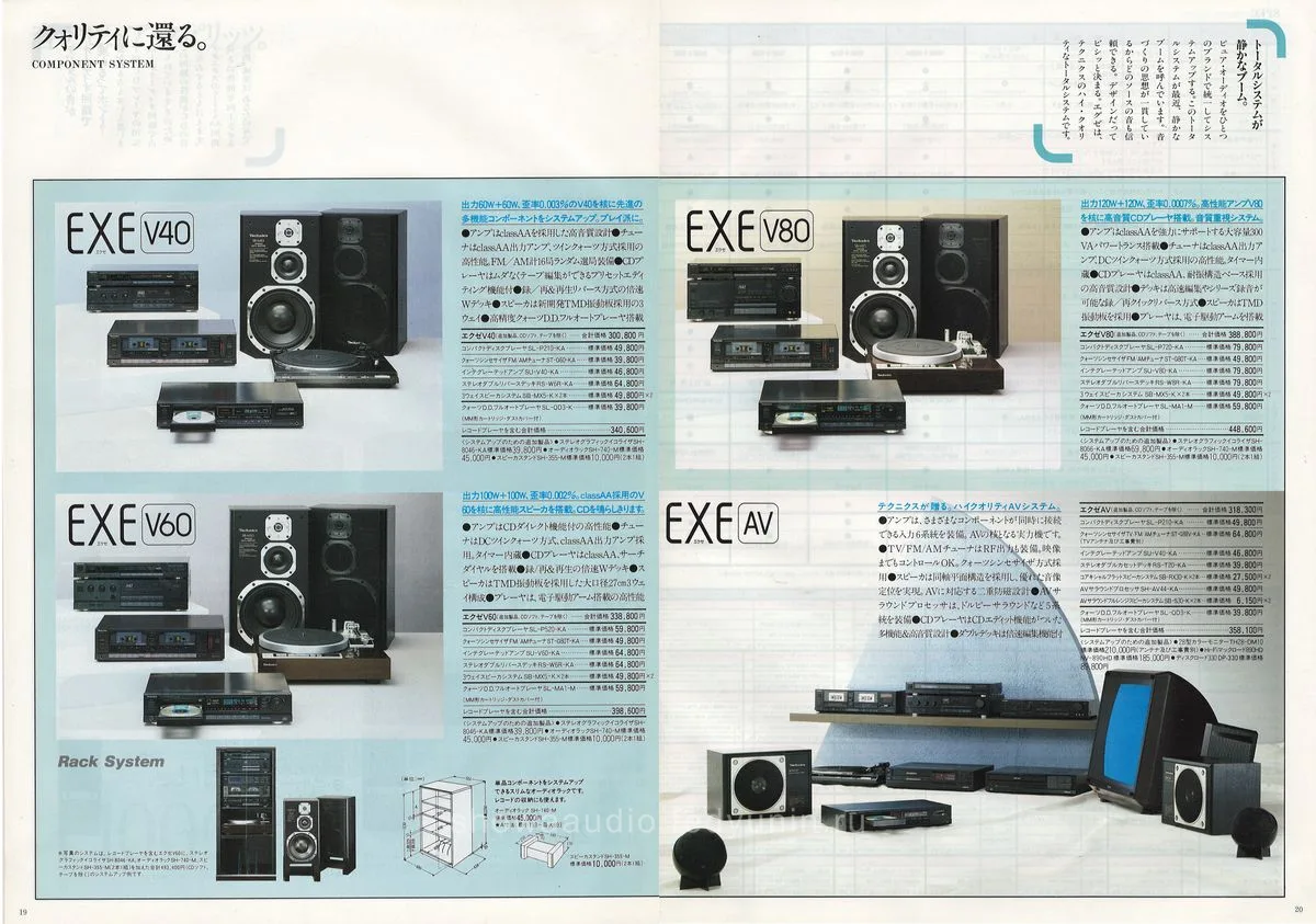 Technics Stereo Catalog January 1987 - 11