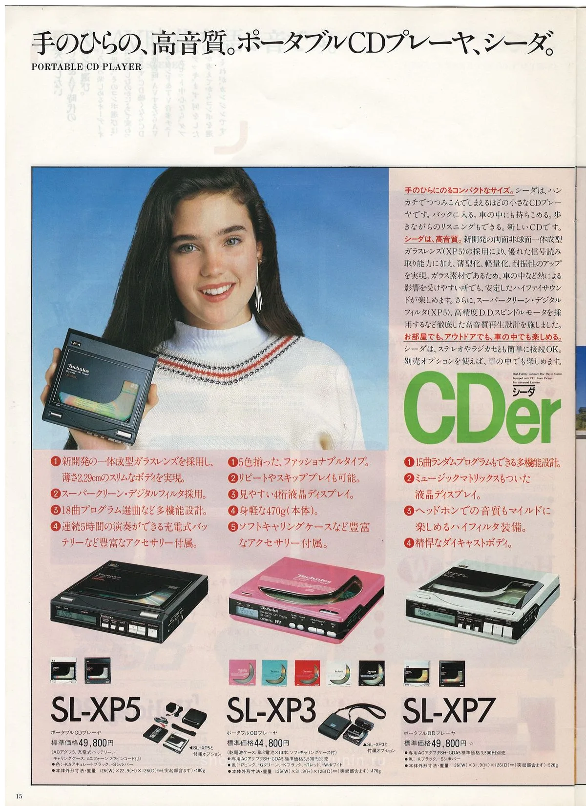 Technics Stereo Catalog March 1987 - доп. 15