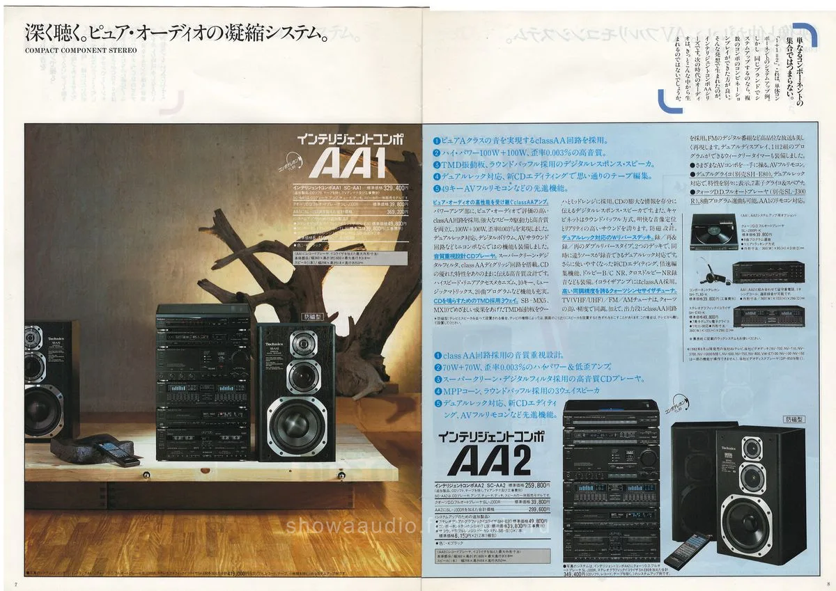 Technics Stereo Catalog March 1987 - 5