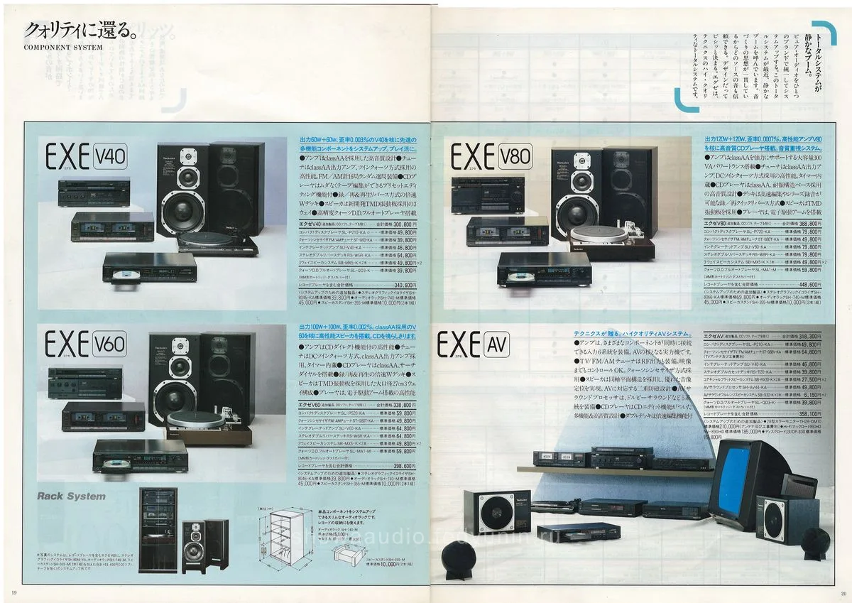 Technics Stereo Catalog March 1987 - 11