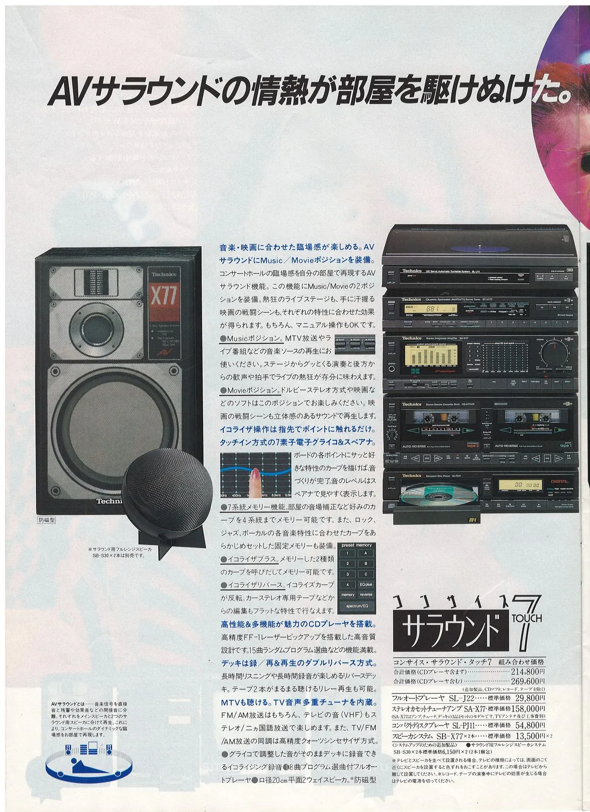 Technics Surround & CDer January 1986 - extra 3