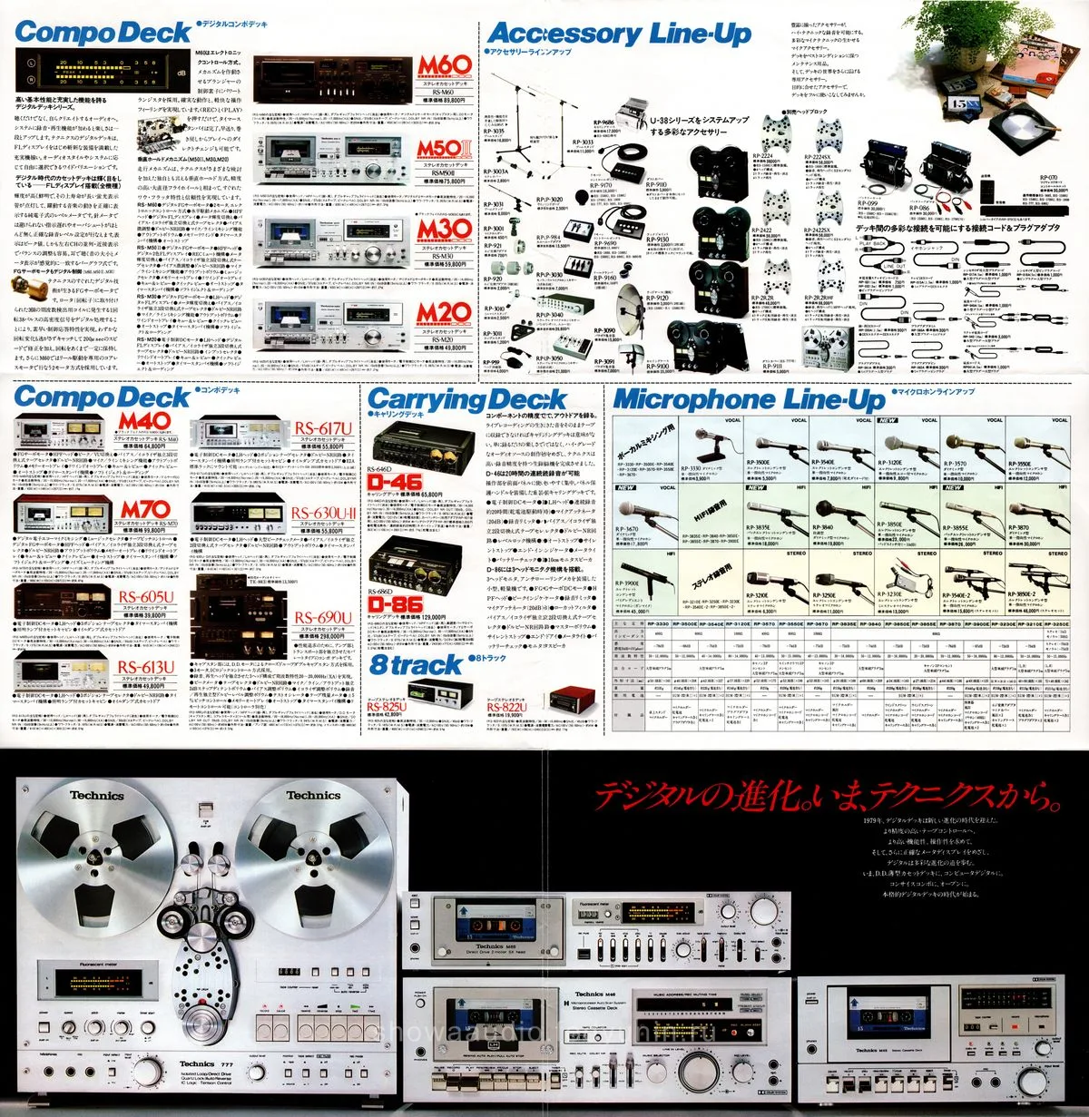 Technics Tape Deck & Accessory Vol.1 December 1978 - 2