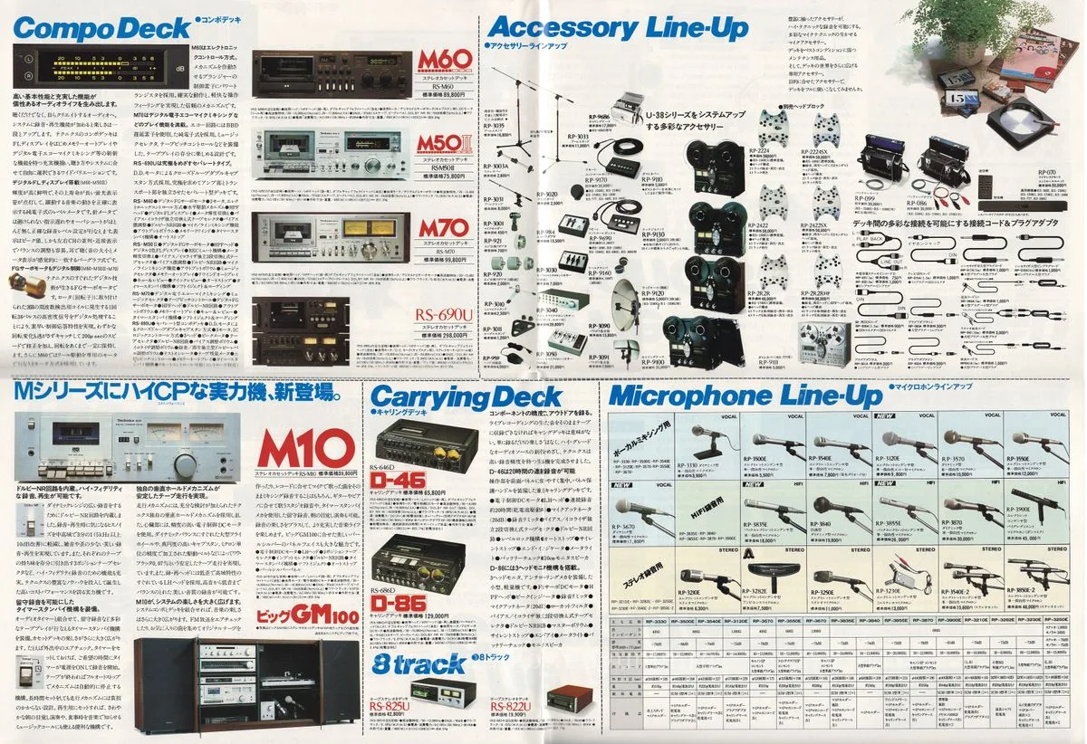 Technics Tape Deck & Accessory 1979 Vol.2 - 5