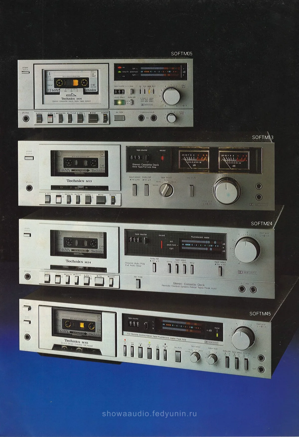 Technics Tape Deck Catalog 1980 Vol. 2 - 2