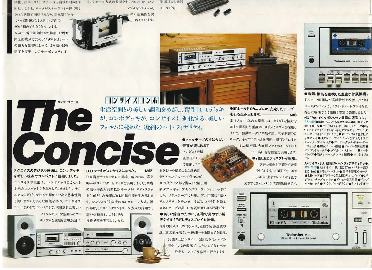 Technics Tapedeck Catalog 1979 Vol. 3 - доп. 6