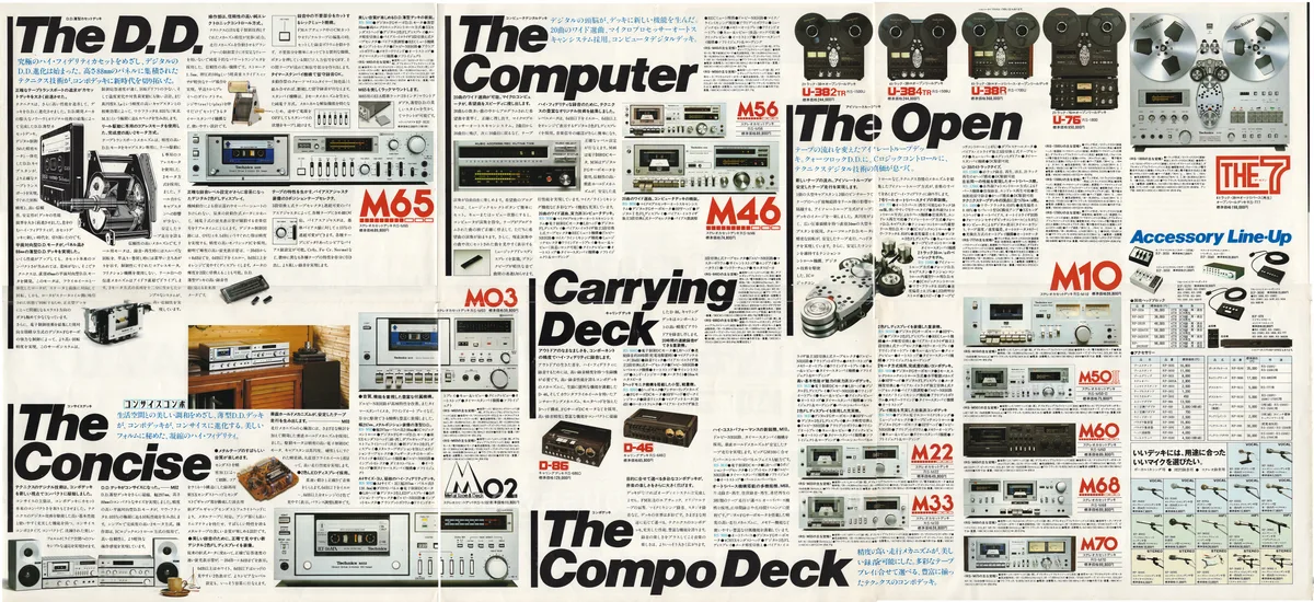 Technics Tapedeck Catalog 1979 Vol. 3 - 3