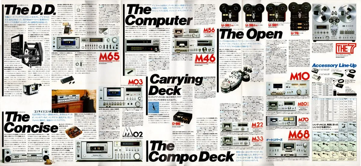 Technics Tapedeck Catalog Vol.4 June 1979 - 3