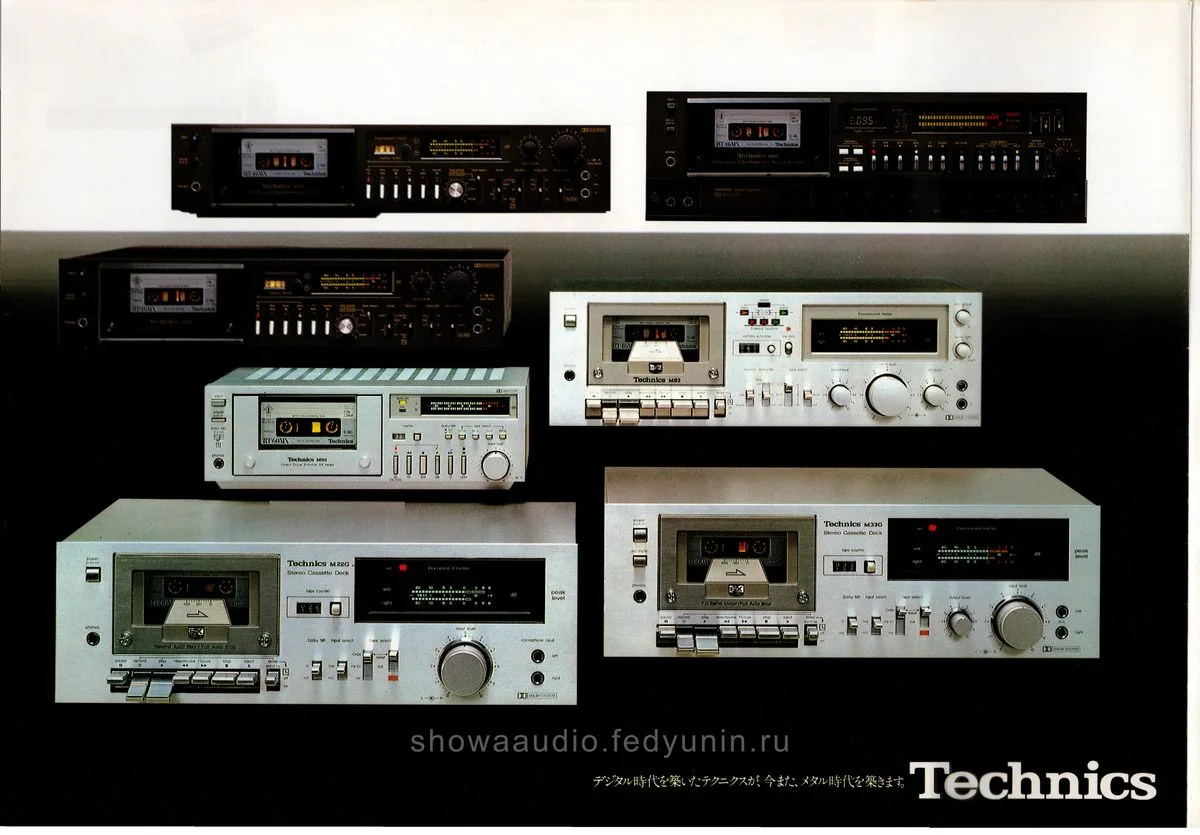 Technics Tapedeck Catalog Vol.4 June 1979 - 4