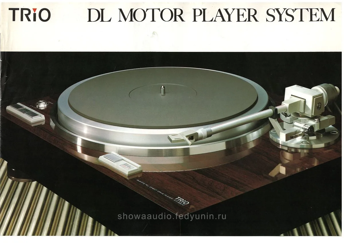 TRiO DL Motor Player System February 1984 - обложка