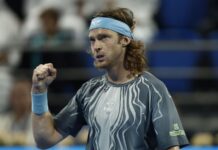 Рублёв вышел в финал турнира ATP-250 в Бостаде, обыграв Табило Рублёв вышел в финал турнира ATP-250 в Бостаде, обыграв Табило