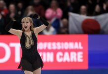 Каори Сакамото победила произвольную программу в командном турнире ОИ-2026 Каори Сакамото победила произвольную программу в командном турнире ОИ-2026