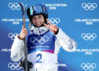 Эйлин Гу выиграла золото в ски-хафпайпе на Олимпиаде-2026 Эйлин Гу выиграла золото в ски-хафпайпе на Олимпиаде-2026